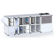Приточно-вытяжной агрегат климатический наружного исполнения со встроенной холодильной машиной