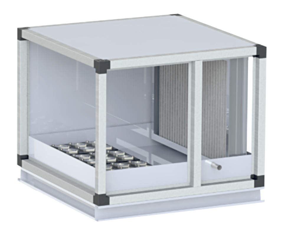 Секция парового увлажнителя